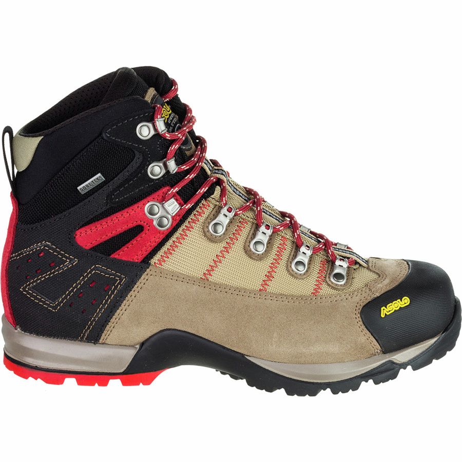 Asolo Homme fugitif Gore-Tex Walking Boots Black Brown Sports Outdoors