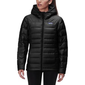 patagonia women's hooded puffer jacket